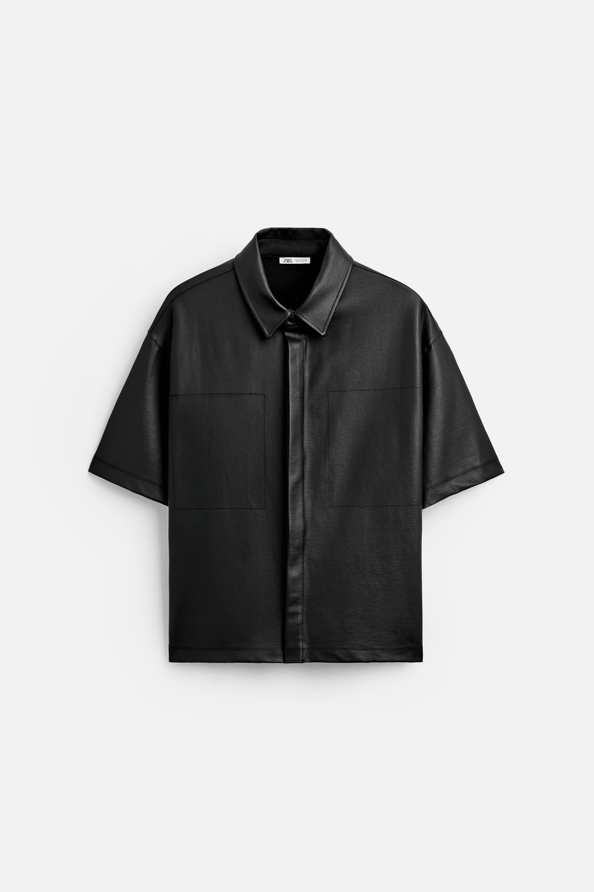 WAXED EFFECT SHIRT Product Image