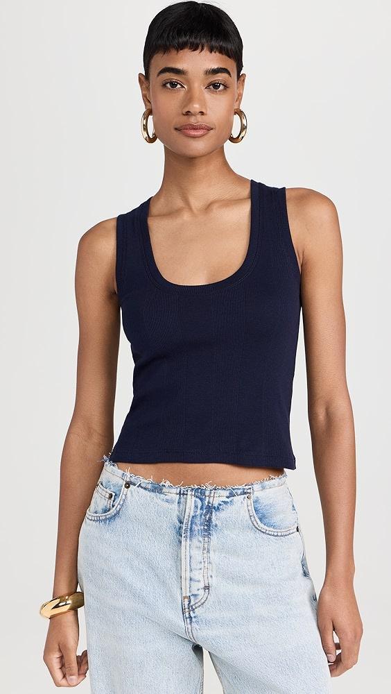 Goldie Cotton Rib Crop Tank | Shopbop Product Image