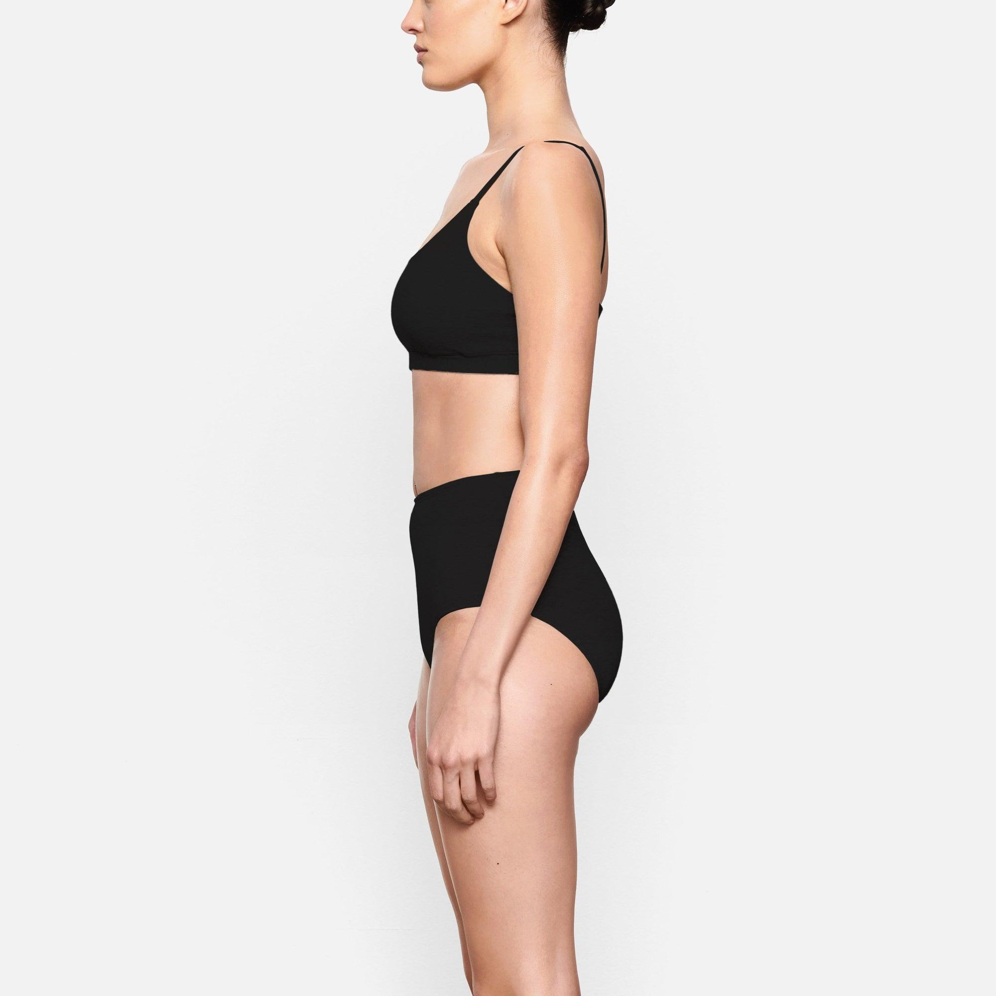 COTTON JERSEY SCOOP BRALETTE | SOOT Product Image