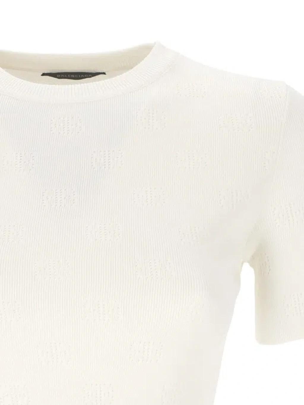 BALENCIAGA Sweaters In White Product Image