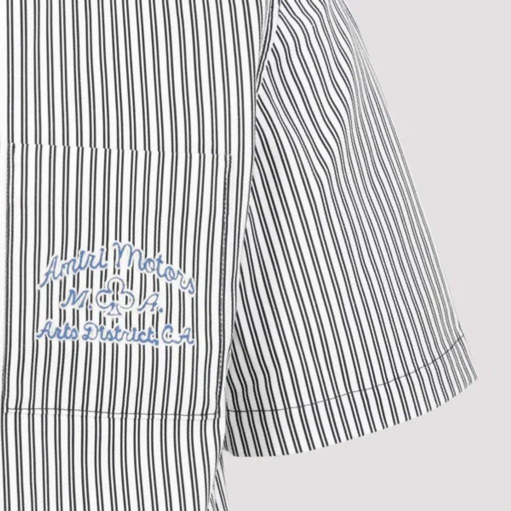 Striped Short In Black Product Image