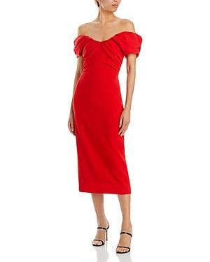 A. L.C. Nora Off the Shoulder Sheath Dress Product Image