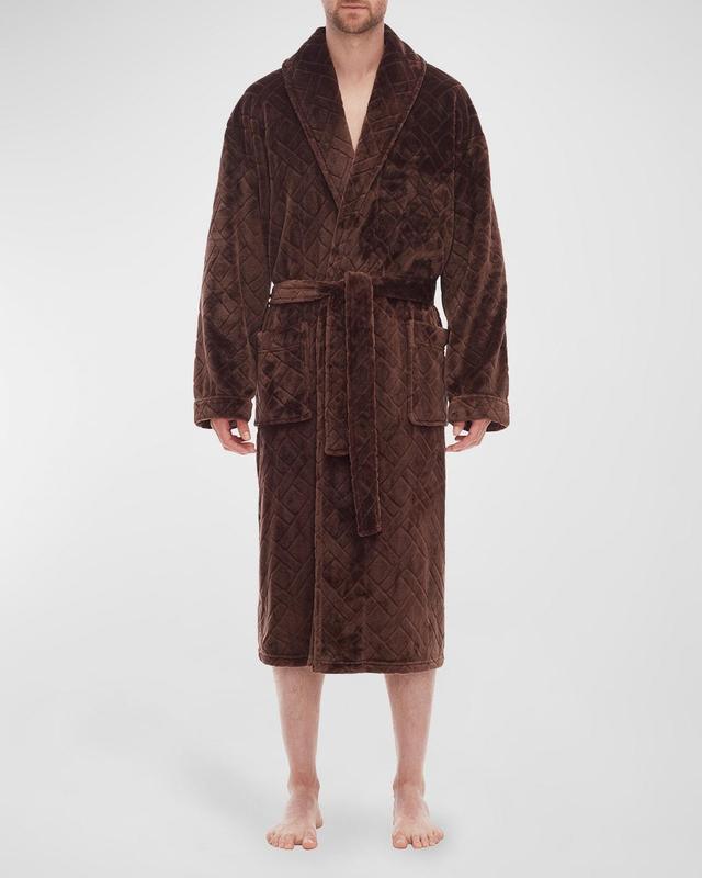 Majestic International Crossroads Basket Weave Fleece Robe Product Image