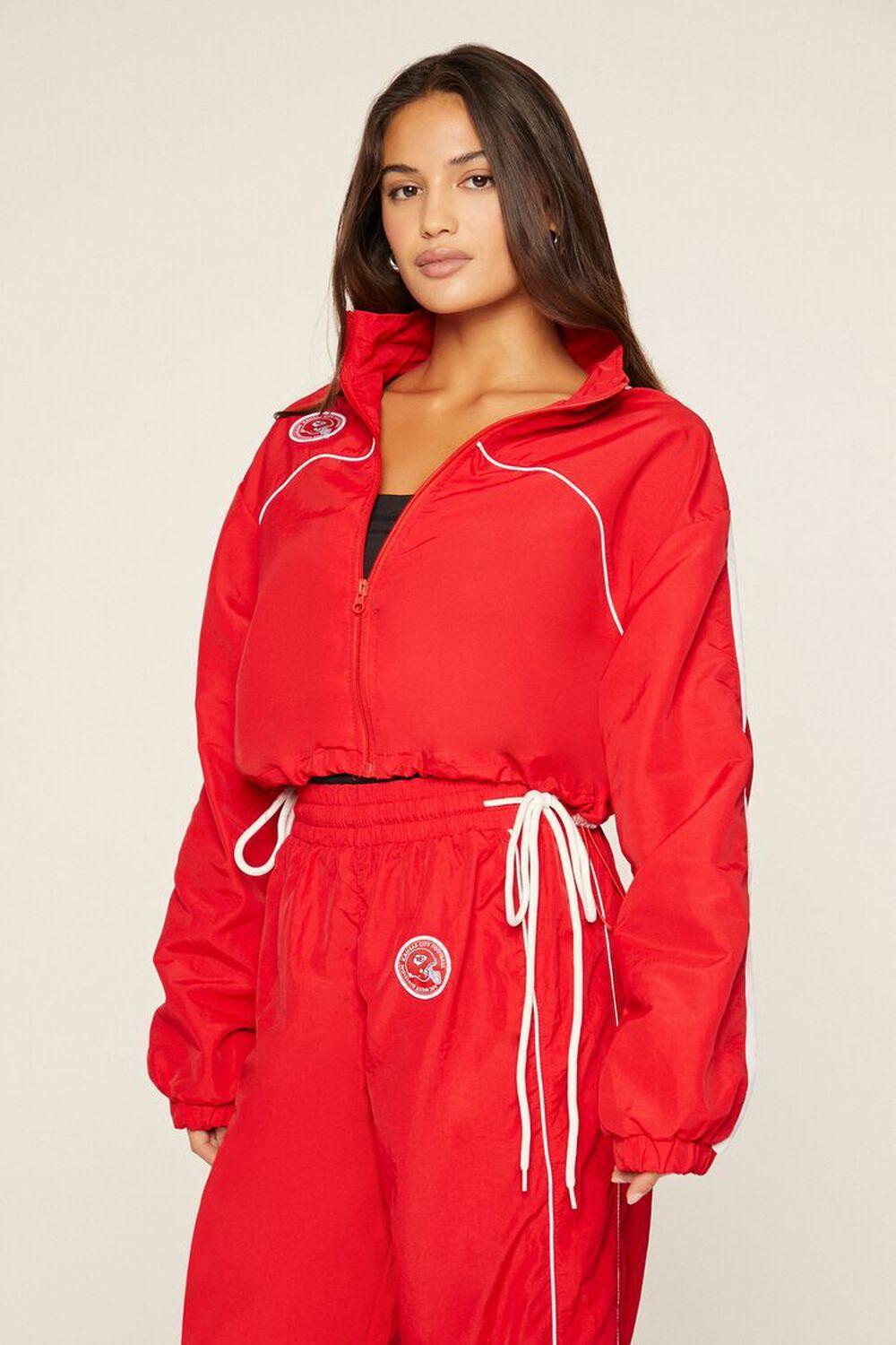 Kansas City Chiefs Windbreaker Jacket | Forever 21 Product Image