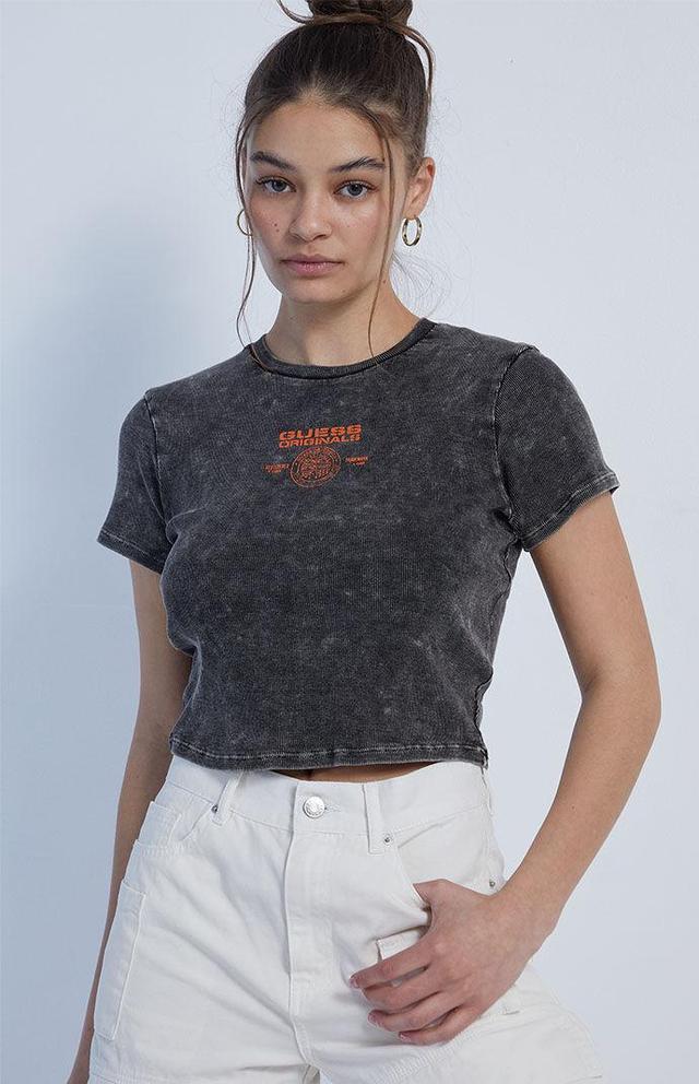 GUESS Originals Womens Remi Cropped T-Shirt Product Image