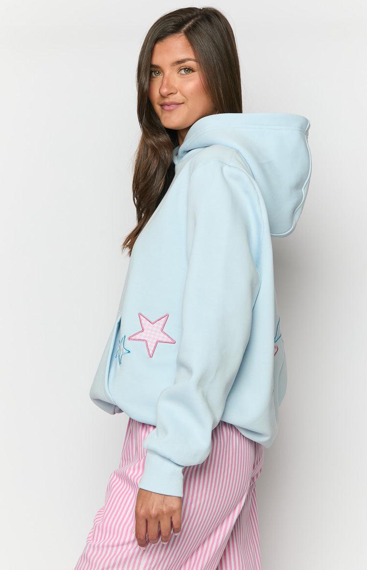 Beginning Light Blue Star Hoodie Product Image