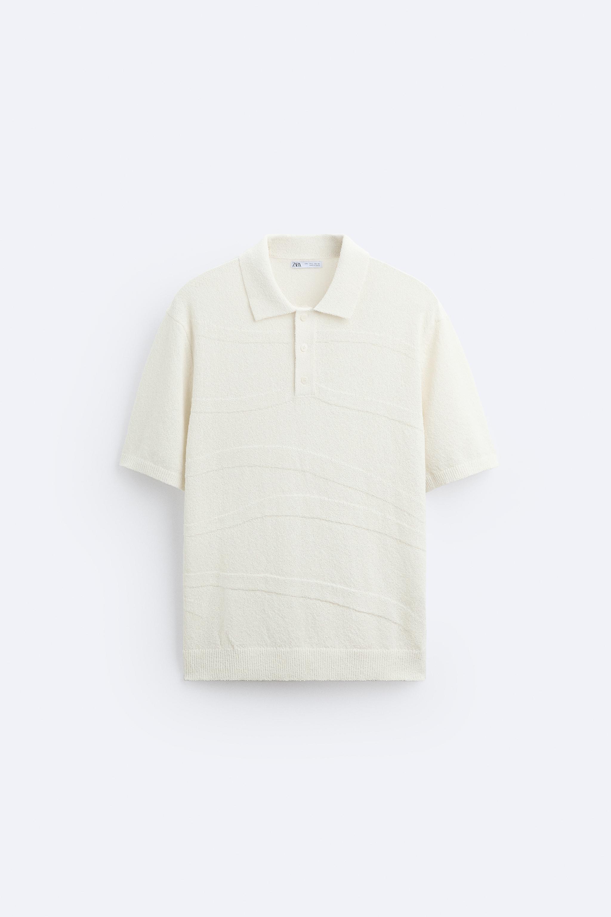 WAVES KNIT POLO Product Image