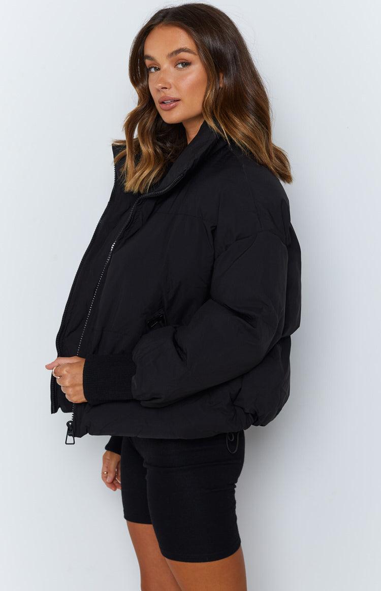 Remi Puffer Jacket Black Product Image