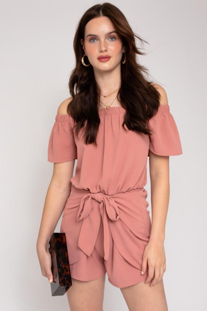 Peachy Keen Romper Product Image