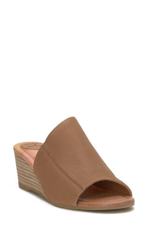 Lucky Brand Womens Malenka Slip-On Wedge Sandals Product Image