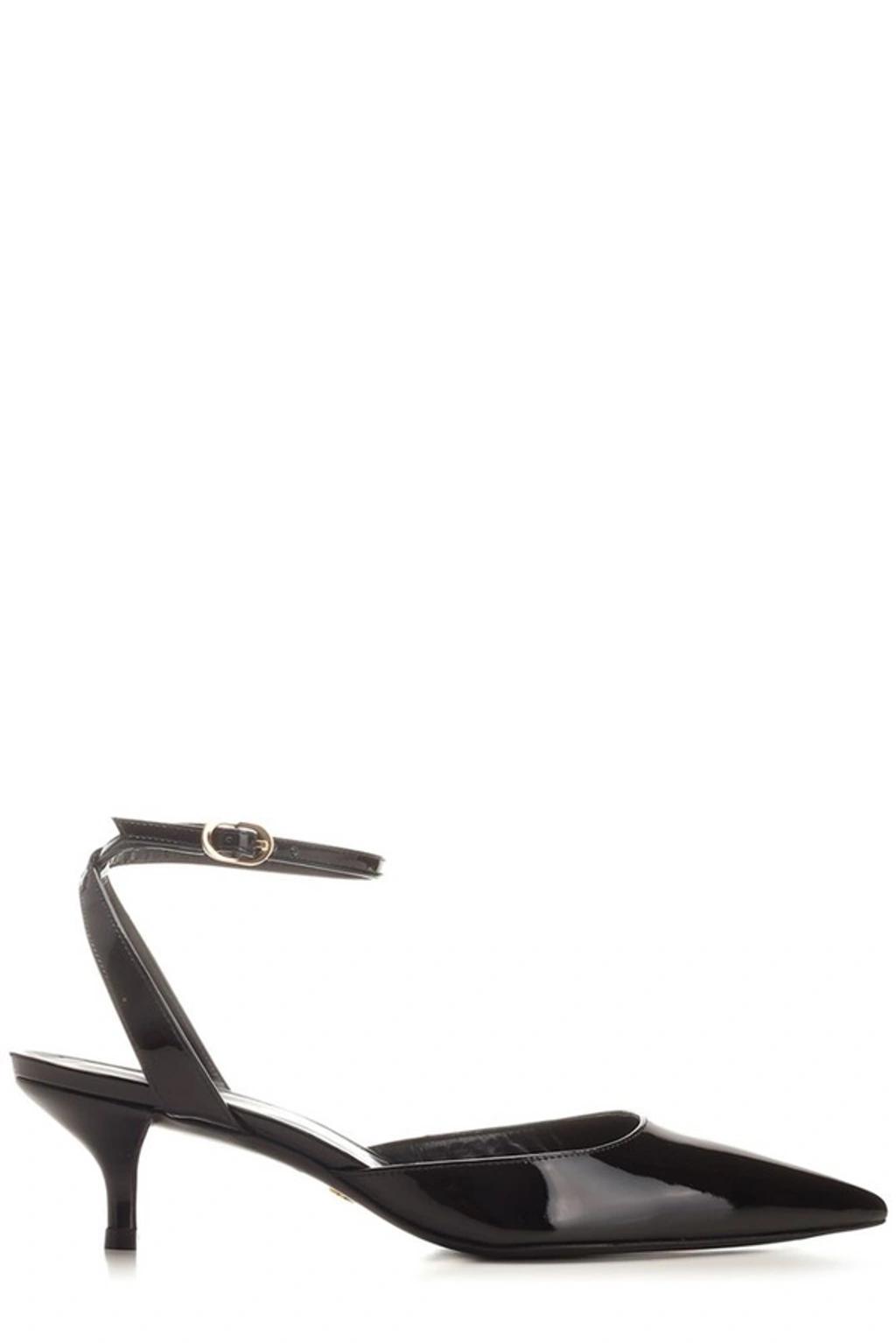 STUART WEITZMAN Barelythere 50mm Suede Pumps In Black product image