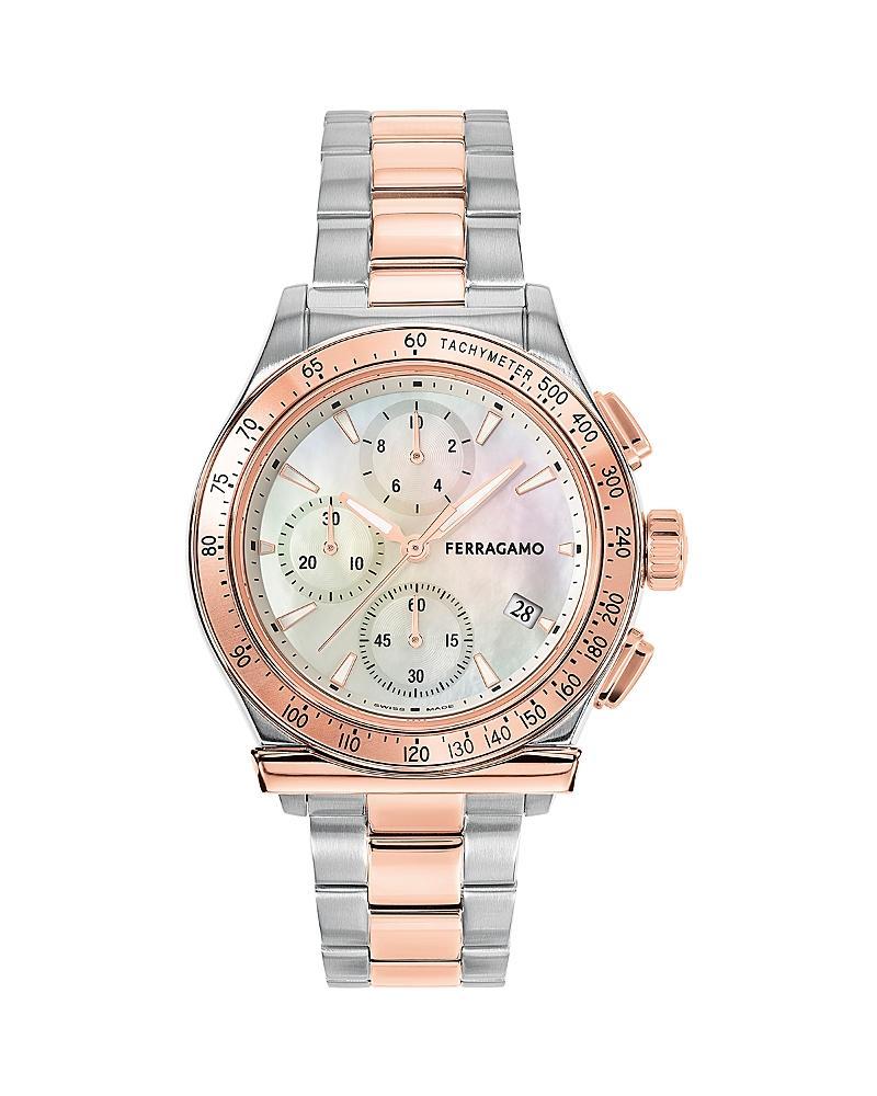 Mens 1927 Two-Tone Stainless Steel & Mother-Of-Pearl Chronograph Watch/38MM Product Image