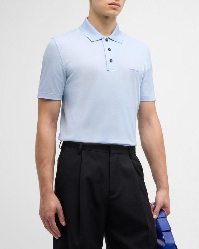 Mens 3-Button Polo Shirt Product Image