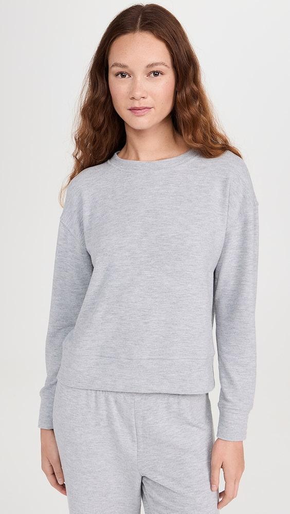 perfectwhitetee Selma Brushed Jersey Pullover | Shopbop Product Image