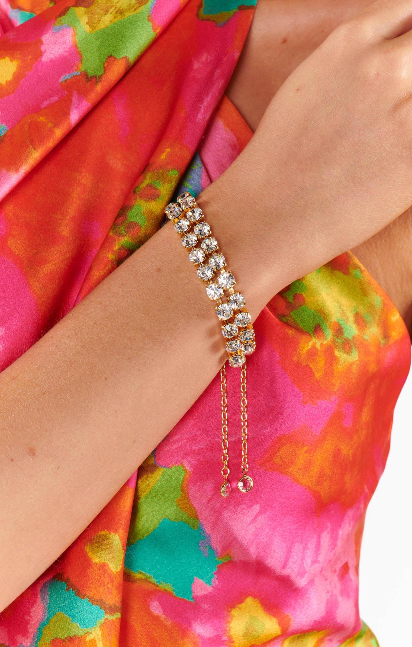 Faithy Jewels Isla Bracelet ~ Crystal Product Image