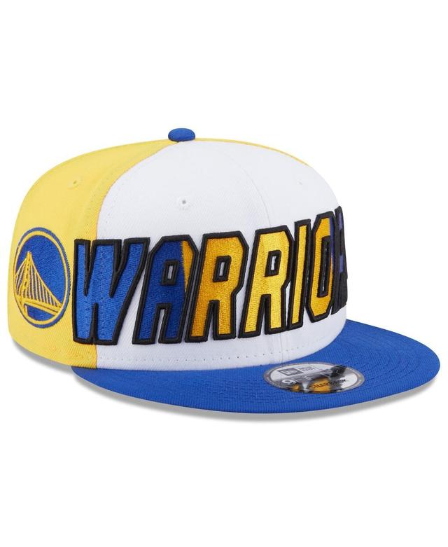 Mens New Era /Royal Golden State Warriors Back Half 9FIFTY Snapback Hat Product Image