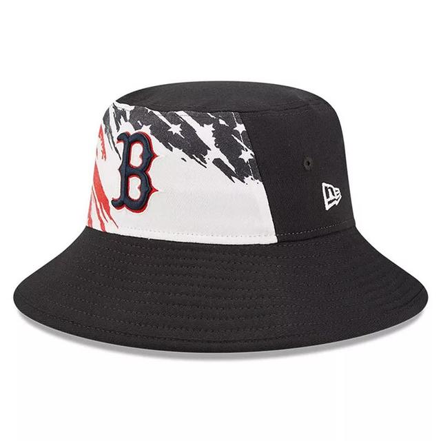 Mens New Era Boston Red Sox 2022 4th of July Bucket Hat, Blue Product Image