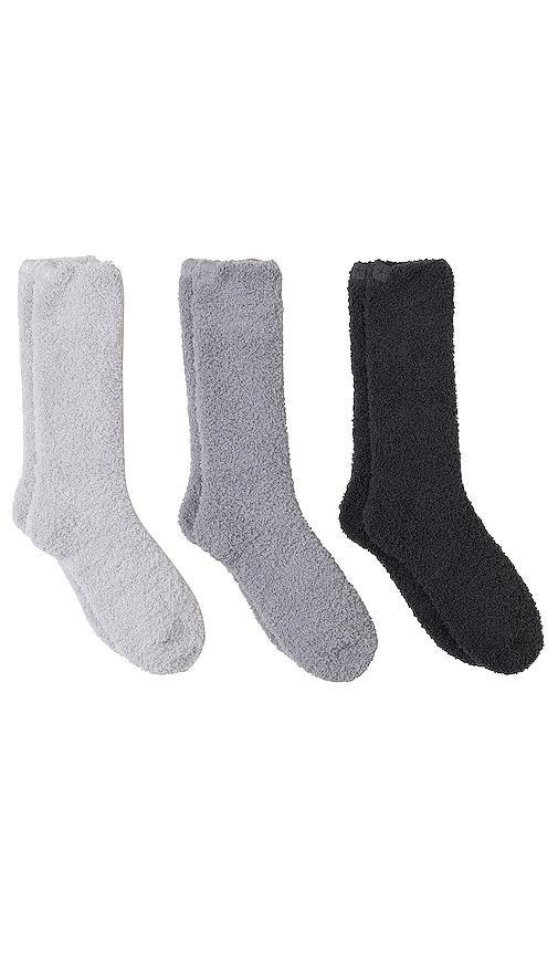 CozyChic Crew Socks 3-Pack Product Image