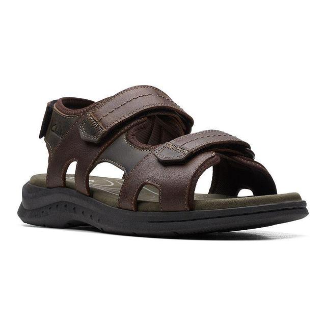 Clarks Walkford Walk Mens Leather Sandals Product Image