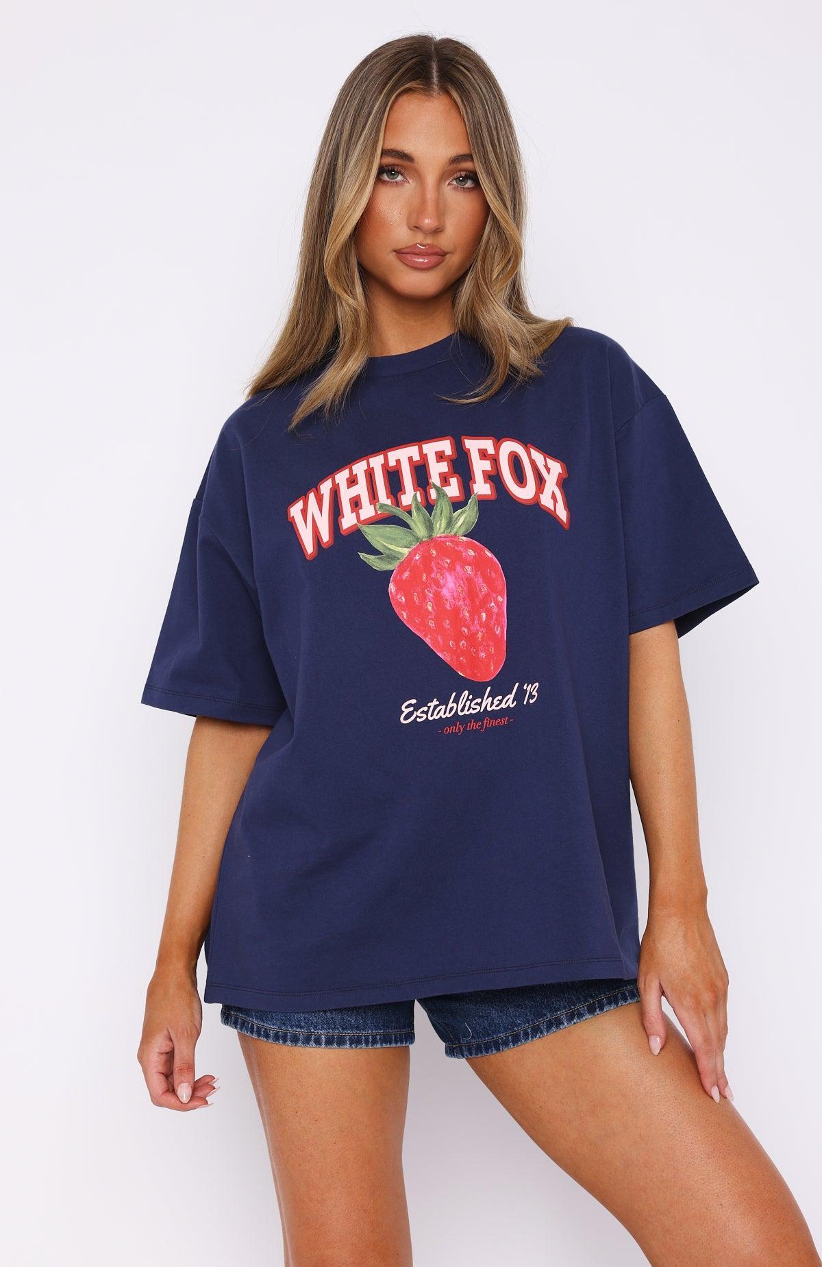 Only The Finest Oversized Tee Navy Product Image