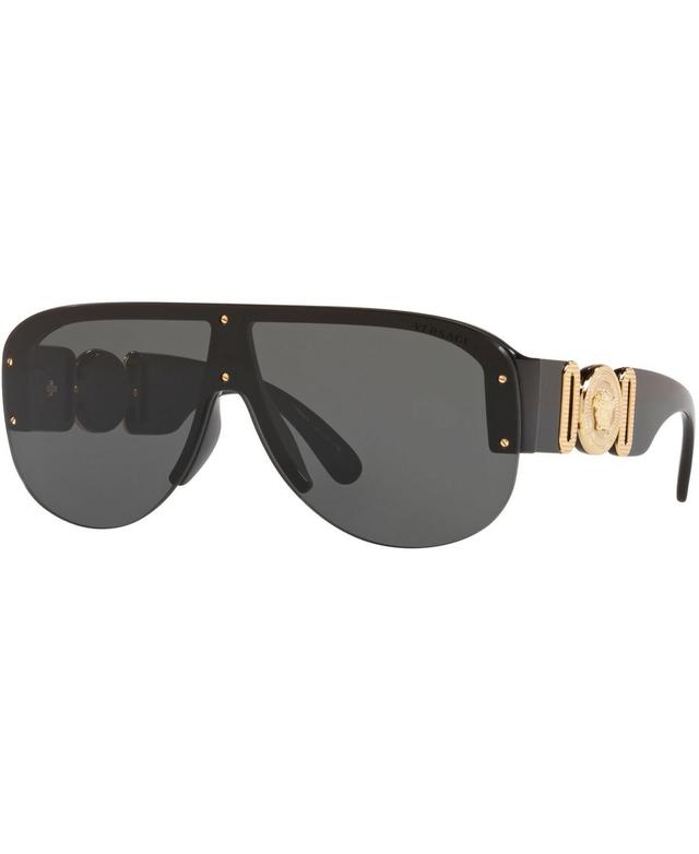 Versace Mens Ve4391 Shield 48mm Sunglasses Product Image