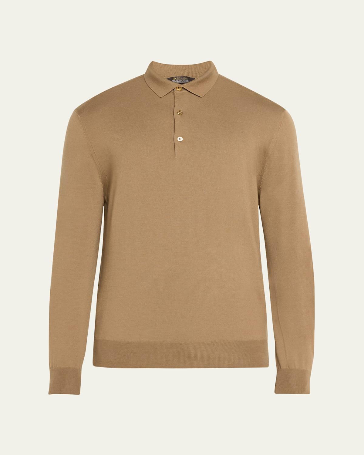 Mens Gift Of Kings Wool Polo Sweater Product Image