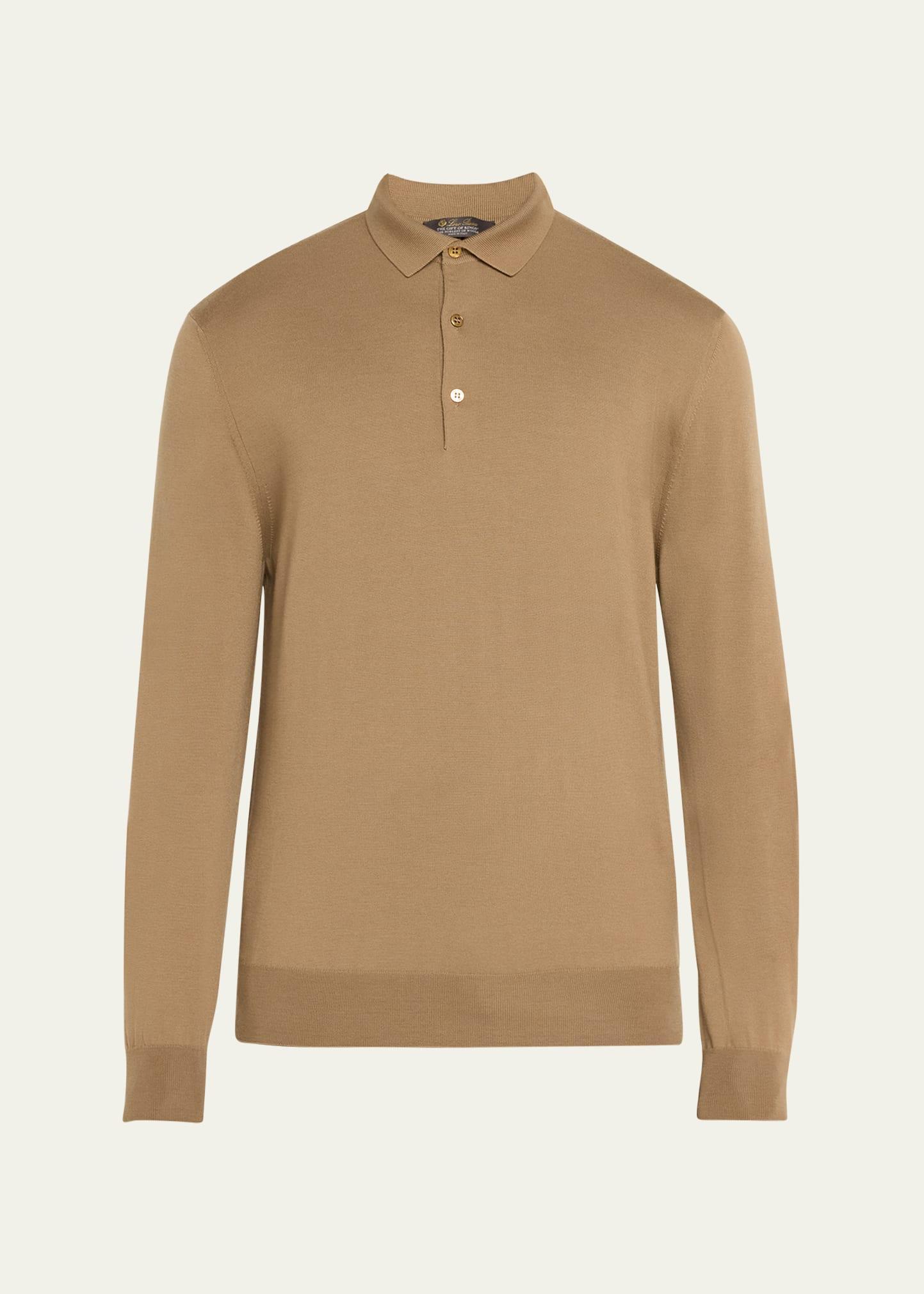 Mens Gift Of Kings Wool Polo Sweater Product Image