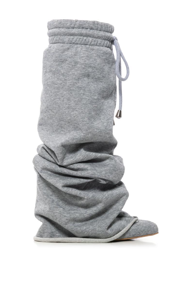 CARIO GREY SWEATPANT BOOT Product Image