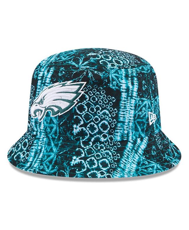 Mens New Era Midnight Philadelphia Eagles Shibori Bucket Hat Product Image