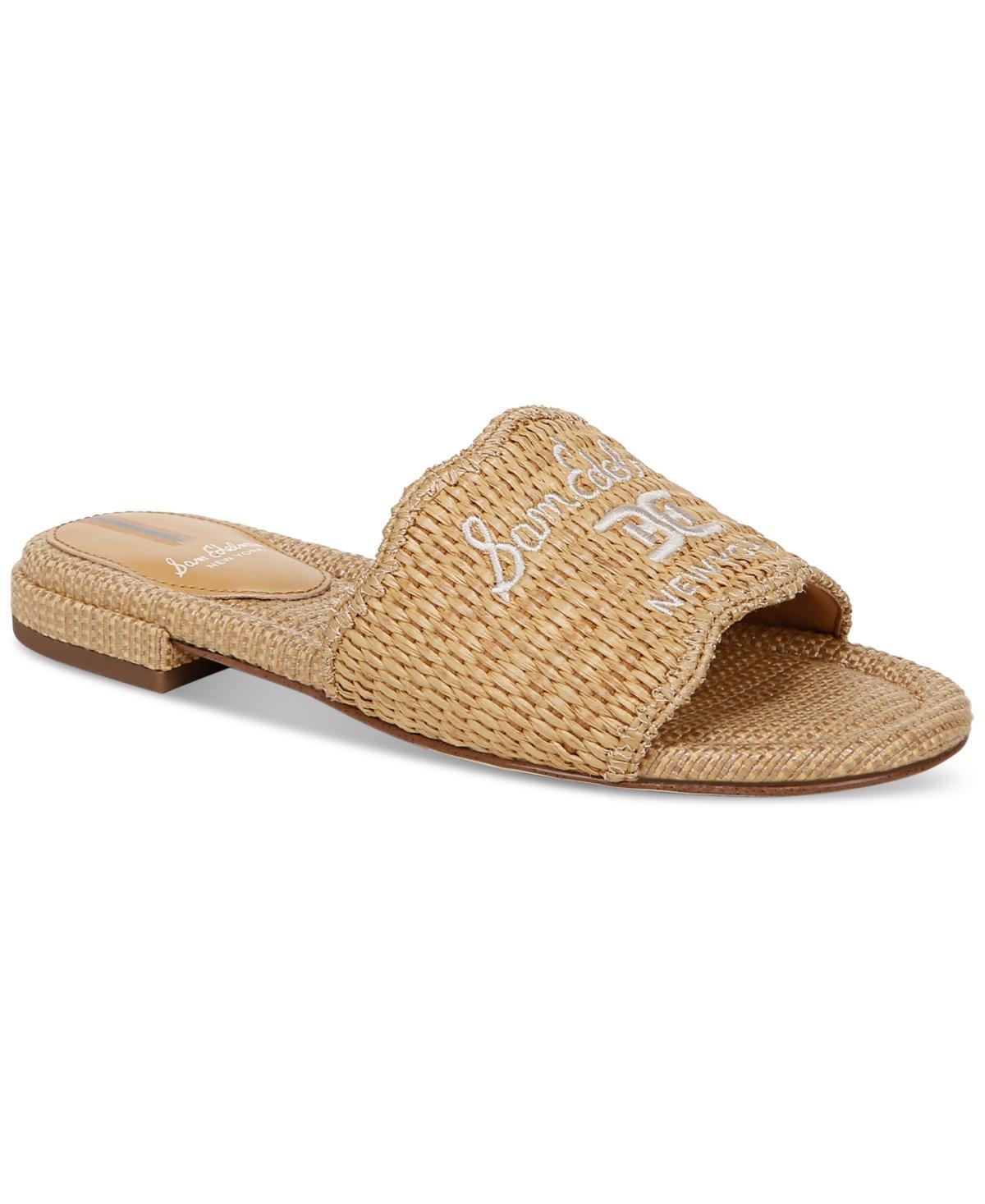 Sam Edelman Evette Slide Sandal Sandshell Raffia Product Image