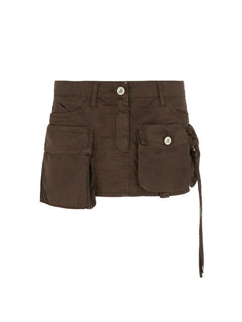 ''Fay'' brown mini skirt Product Image