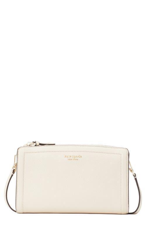 kate spade new york Knott Pebbled Leather Small Crossbody Bag Product Image