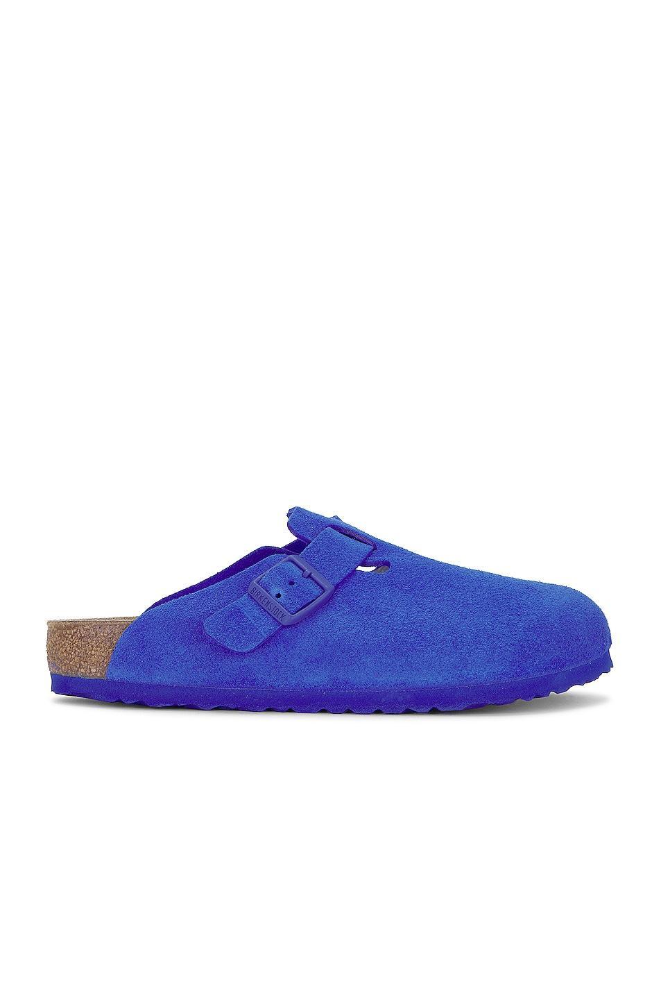 BIRKENSTOCK Boston in Blue. Size 42, 44, 45, 46. Product Image