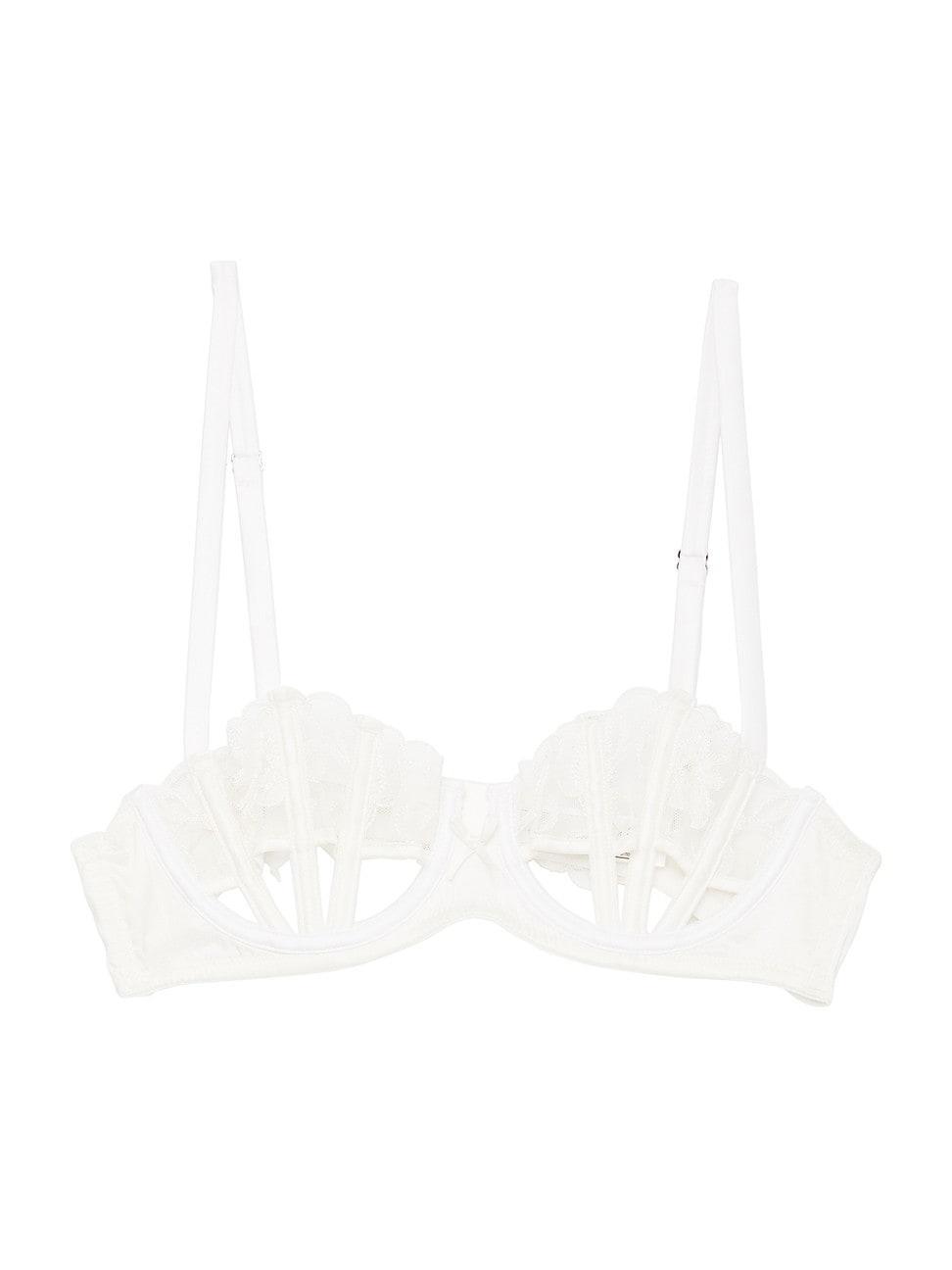 Womens Bella Embroidered Cut-Out Balconette Bra Product Image