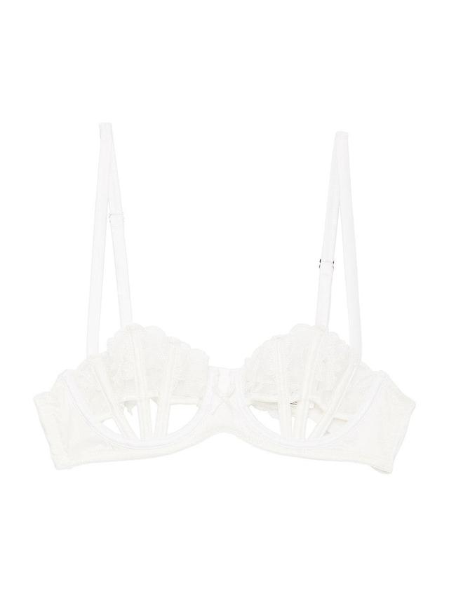 Womens Bella Embroidered Cut-Out Balconette Bra Product Image