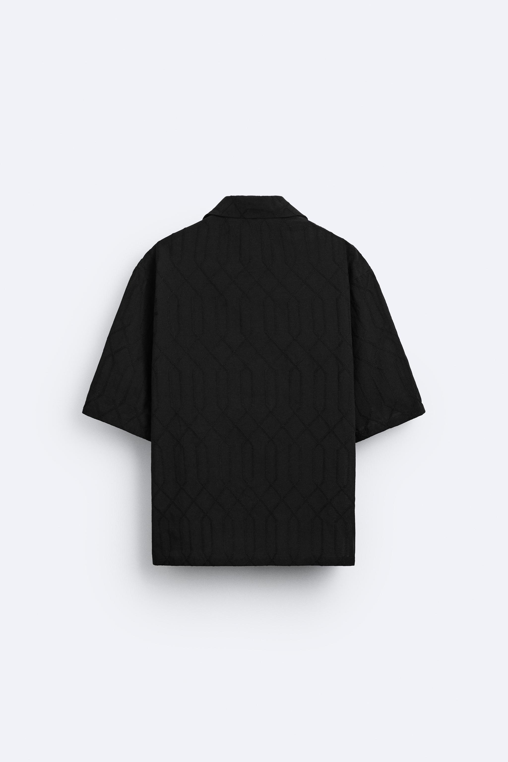 GEOMETRIC JACQUARD SHIRT Product Image