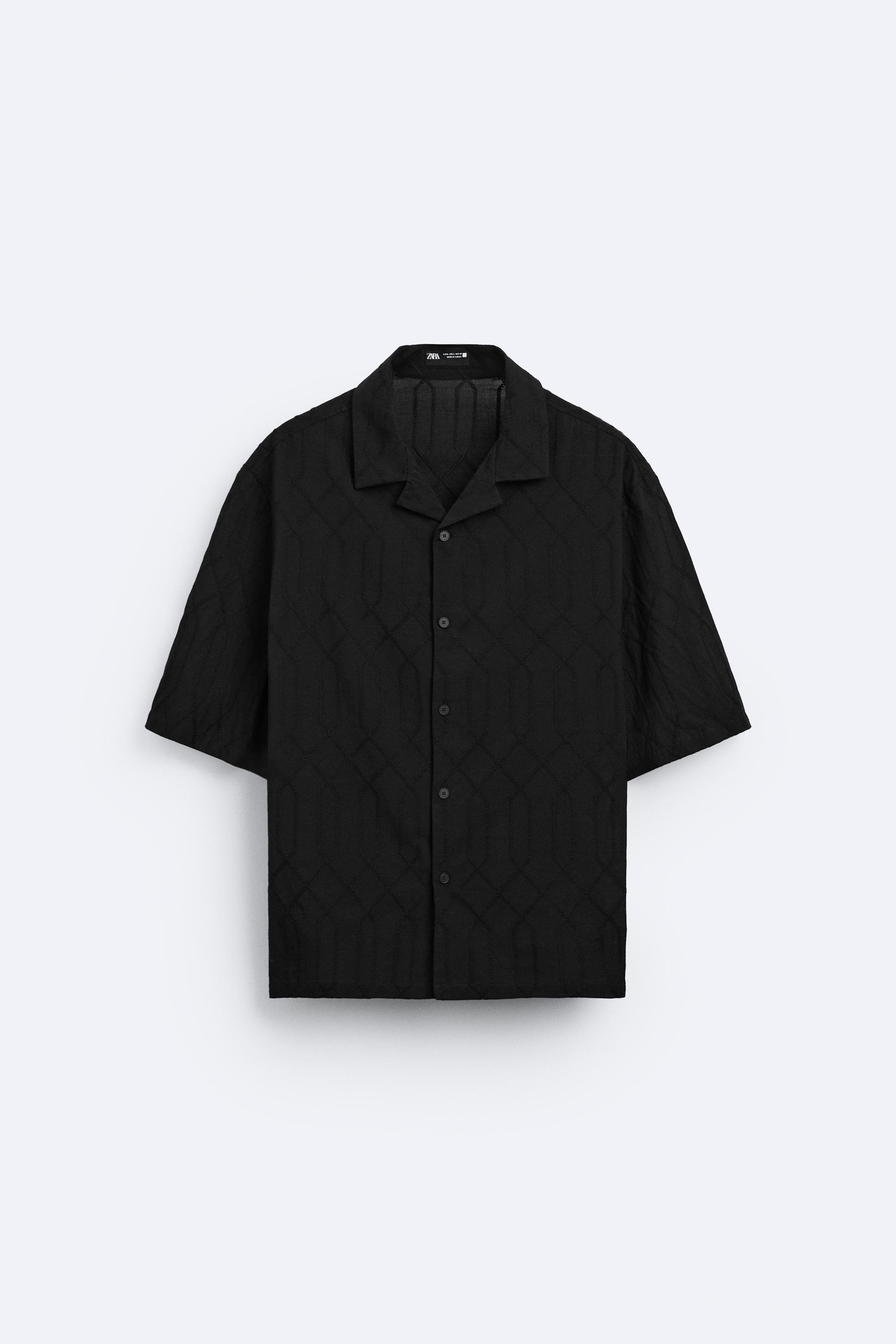 GEOMETRIC JACQUARD SHIRT Product Image