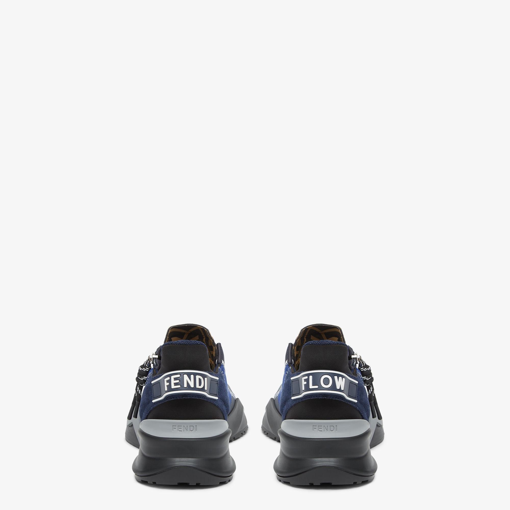 Fendi Flow SneakersBlue FF Lycra® running shoe Product Image