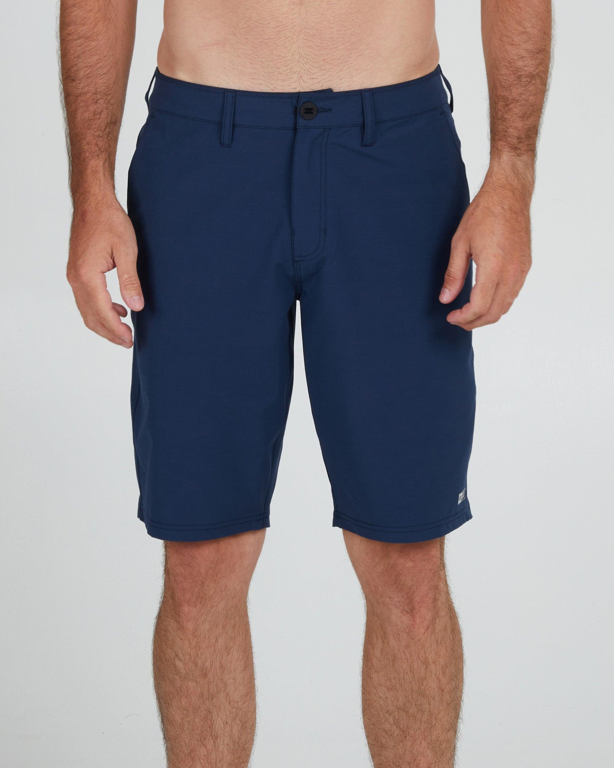 Drifter 21" Hybrid Short - Navy Male Product Image