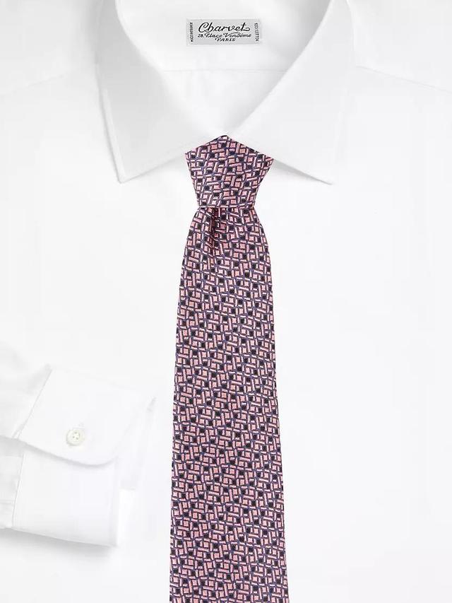 Weave Design Silk Tie Product Image