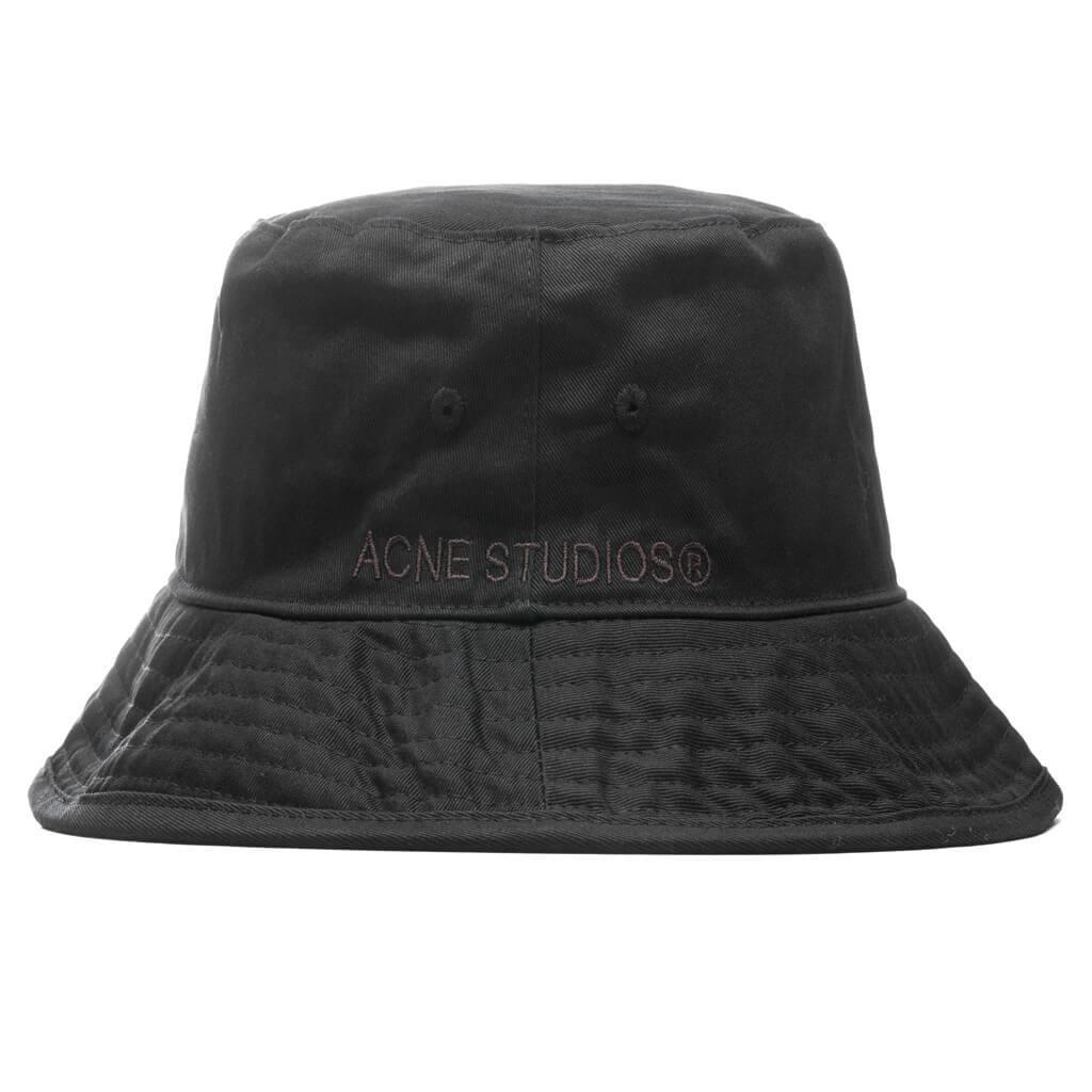 Twill Bucket Hat - Black Male Product Image