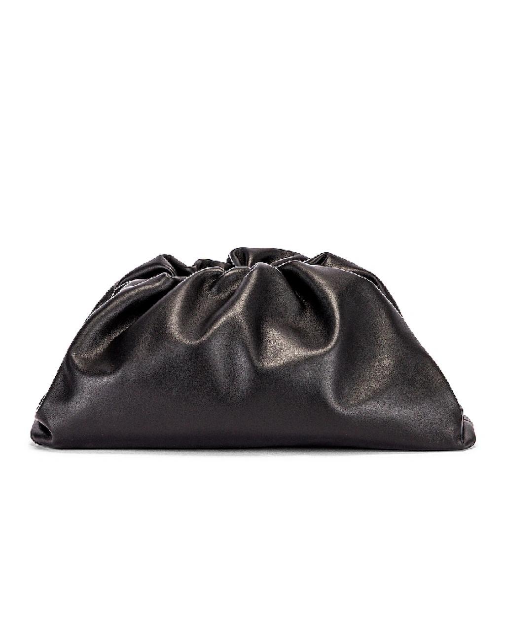 The Pouch Leather Clutch In Brown Product Image