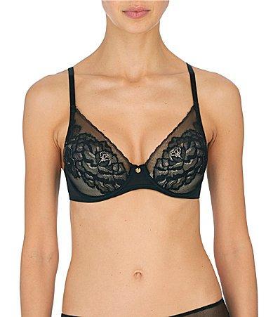 Womens Flora Lace Plunge Bra Product Image