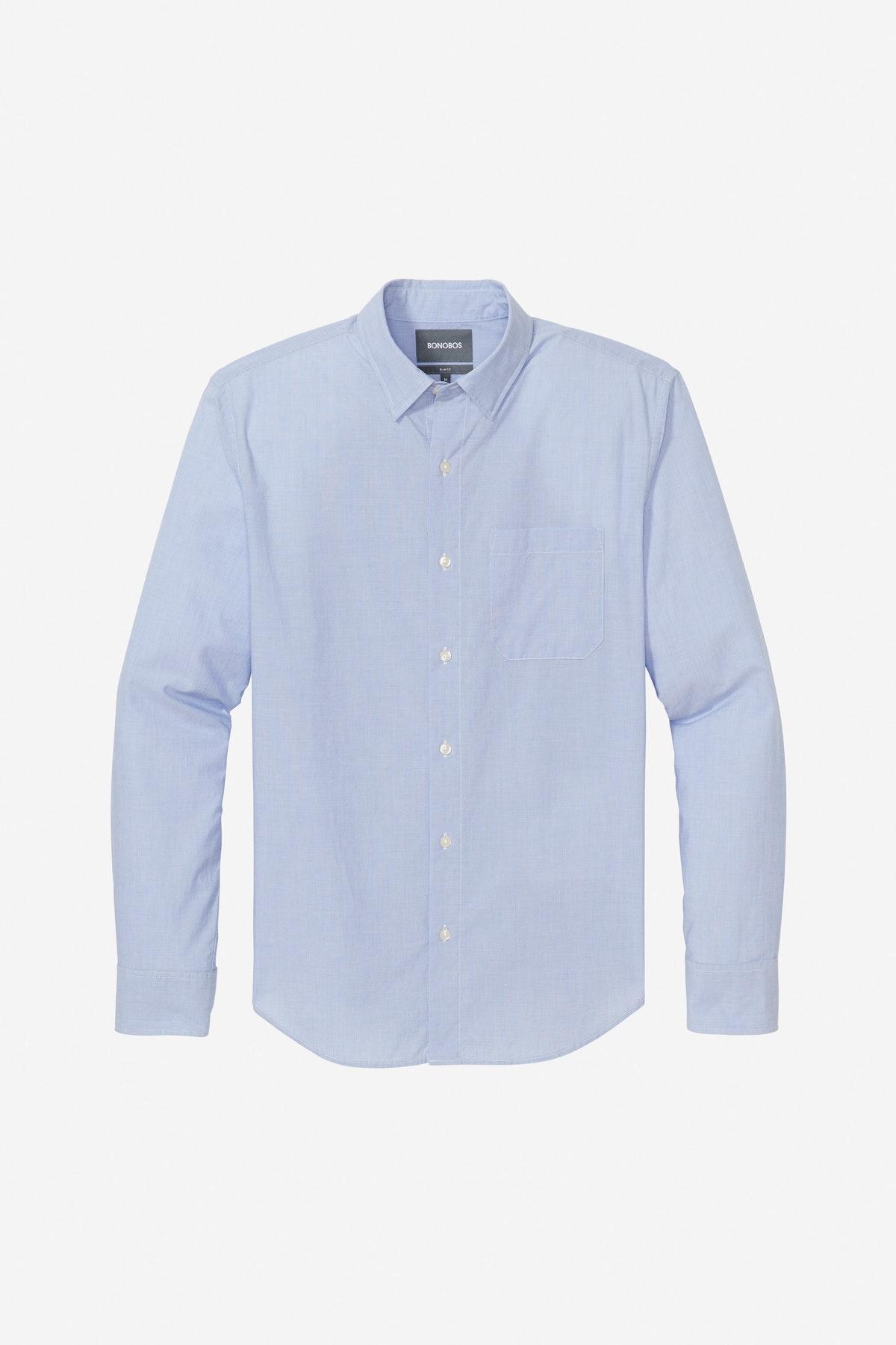 Washed Button-Down Shirt Product Image