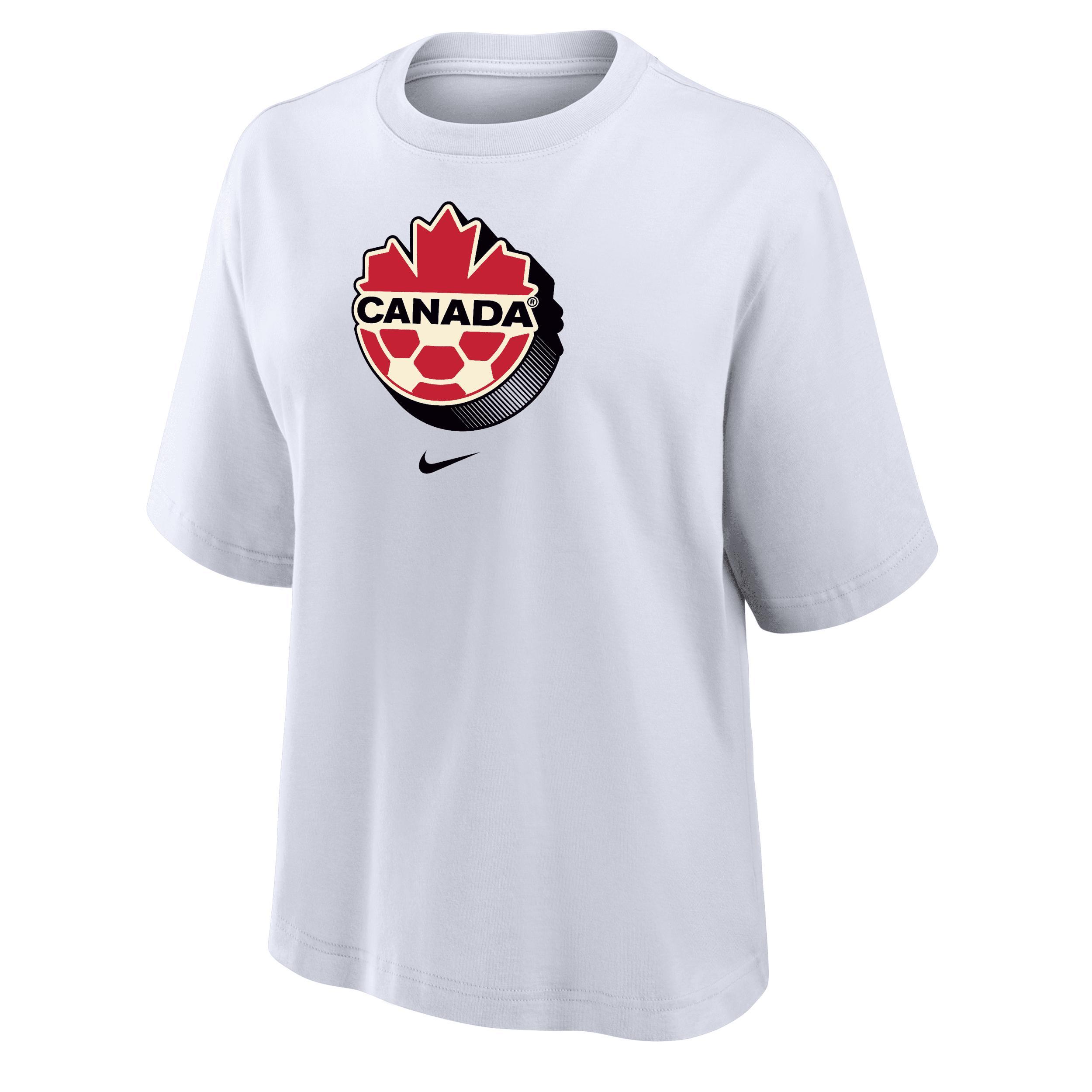 Canada Nike Womens Soccer Boxy T-Shirt Product Image