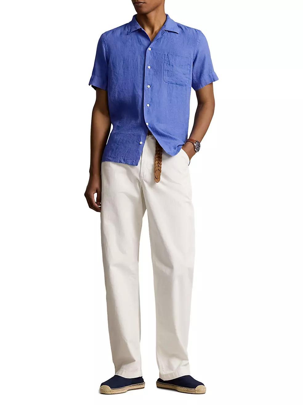 Linen Camp Shirt Product Image