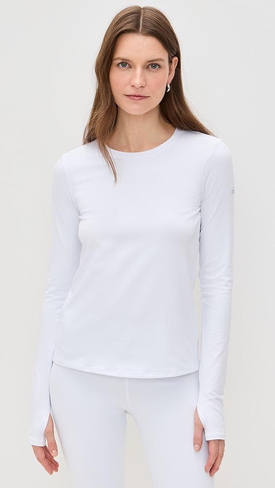 Alo Yoga Alosoft Finesse Long Sleeve Tee | Shopbop Product Image