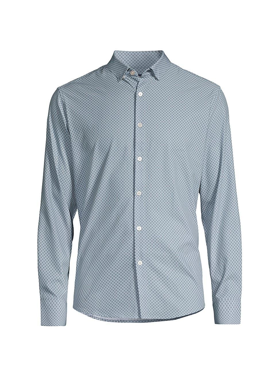 Mens Leeward No-Tuck Button-Front Shirt Product Image