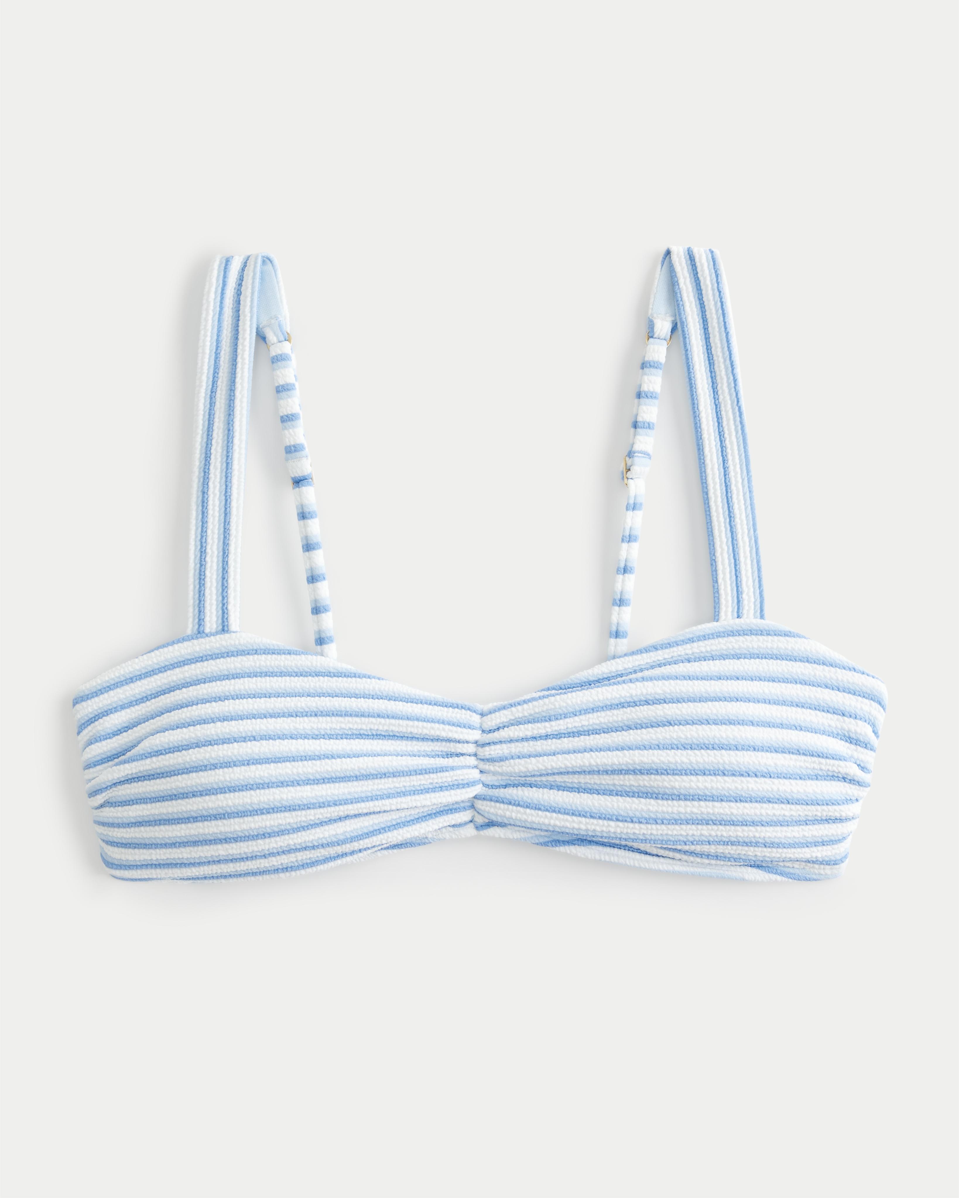 Ribbed Scoop Bikini Top Product Image