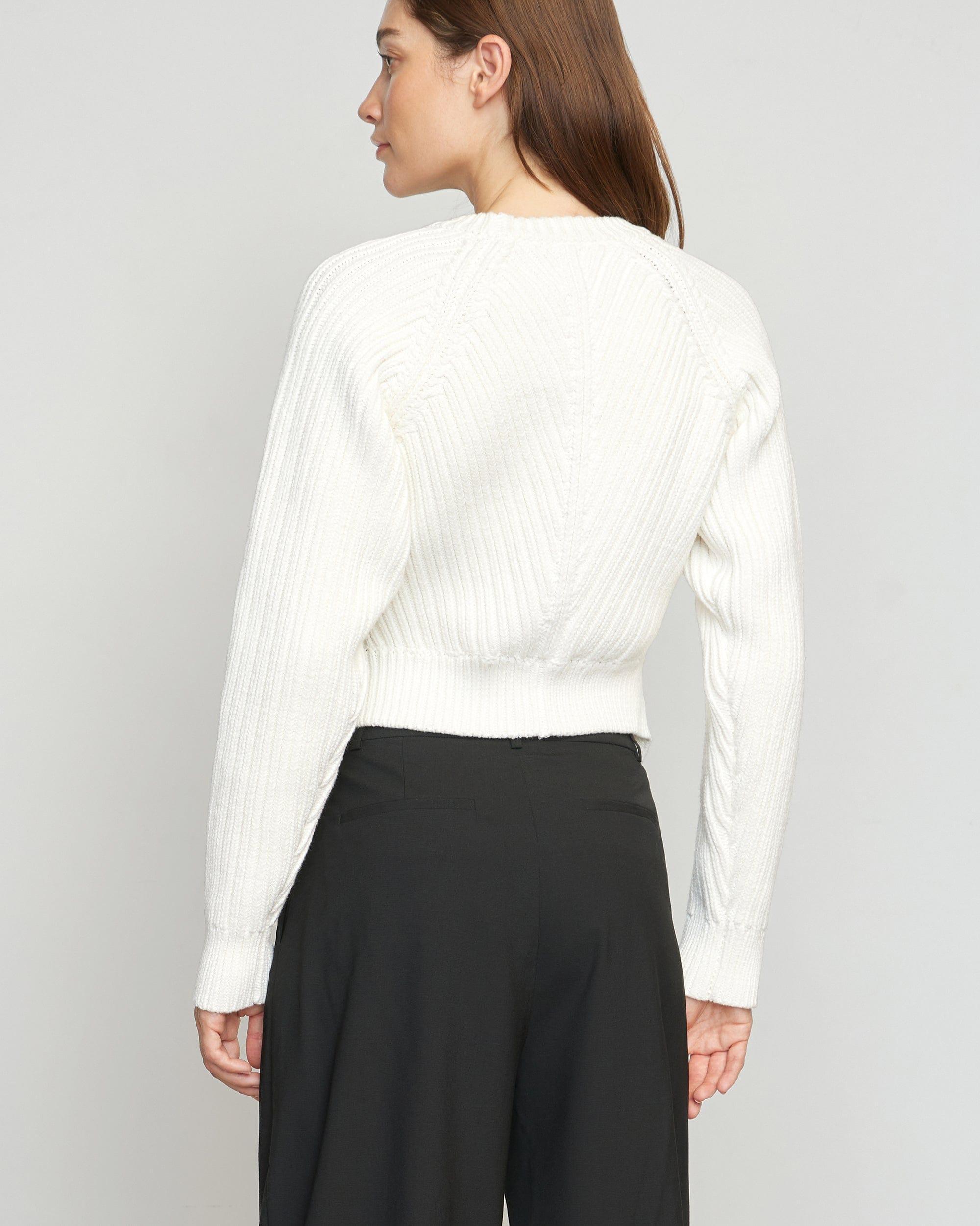 Iona Organic Cotton Cropped Sweater Product Image